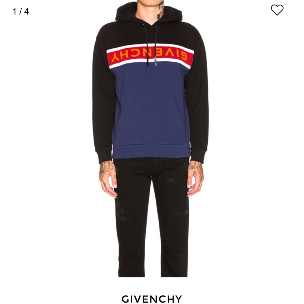 Givenchy Towelling Hoodie